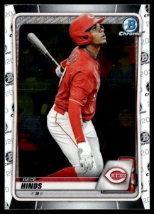 RECE HINDS 2020 BOWMAN DRAFT CHROME RC CINCINNATI REDS #BD-15 - Picture 1 of 2