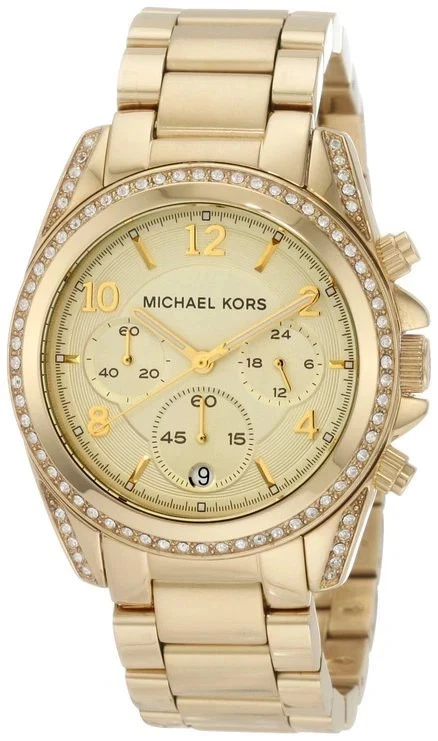 Brand New Multifunction Michael Kors Blair Gold Women Wristwatch MK5166 - Image 1 of 3