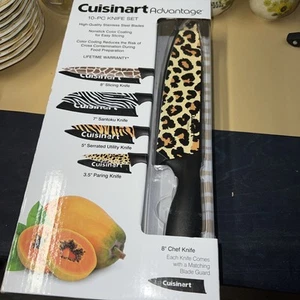 Cuisinart Advantage 10-teiliges Messerset mit Klingenschutz Tiermotiv Neu im Karton - Bild 1 von 4