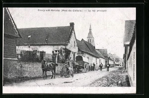 CPA Gouy-en-Artois, La rue principale - Picture 1 of 2