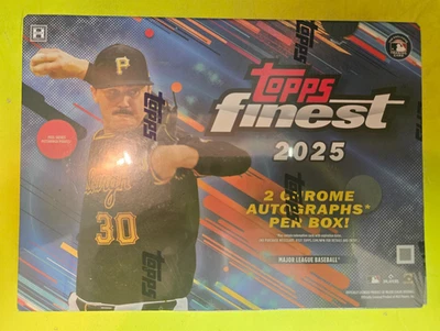 Caja de pasatiempos de béisbol Topps Finest 2025 nueva sellada Foto 1 de 2