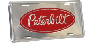 Peterbilt Trucking Aluminum License Plate for Cars, Trucks & SUVs - Picture 1 of 1