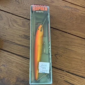 Rapala Magnum CD-18 GFR Mag Gold Fluorescent Red Sinking Metal Lip NOS - Picture 1 of 10