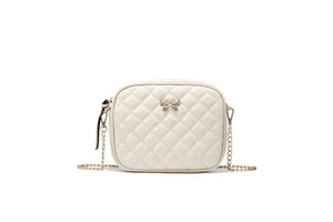 Small White Crossbody Purse for Teens Girls and Women - Ladies Cute Quilted L... - Picture 1 of 8