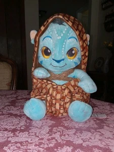 Disney Parks Pandora Avatar Blue Baby Na’vi Blanket Pouch Plush Toy Doll - Picture 1 of 12