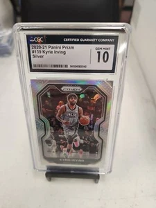 2020-21 Panini Prizm #139 Kyrie Irving Silver Prizms CGC 10 - Picture 1 of 2