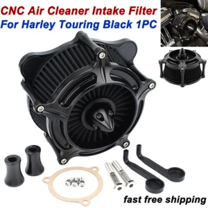 Air Cleaner Intake Filter Kit For Harley Touring Electra Street Road King Glide - Picture 1 of 7
