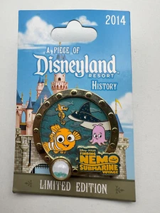 Disney Finding Nemo Submarine Voyage Piece of Disneyland History (2014) Pin LE - Bild 1 von 3