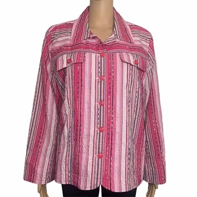 Drapers Damons Chaqueta Mujer’s Talla Petite PXL Manga Larga Rosa Foto 1 de 4