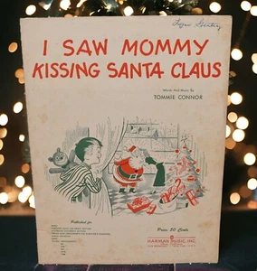 Partituras de colección I Saw Mommy Kissing Santa Claus Tommie Connor Harman Music, Inc. - Imagen 1 de 8