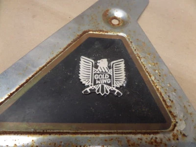 Honda Goldwing Gl1100 Aspencade 1982 cubierta lateral derecha de metal Foto 1 de 3