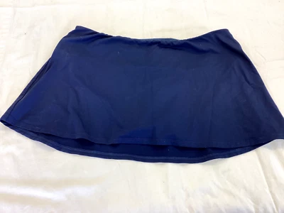 Falda de natación Nautica azul marino elástica falda corta debajo del calzoncillo para mujer talla 14 Foto 1 de 4