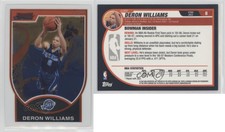 2007-08 Bowman Draft Picks & Stars Chrome Deron Williams #8