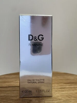 女性 Dolce & Gabbana 淡香水淡香水 1.0 盎司 30 毫升复古稀有密封全新带盒 — 第 1/4 张图片