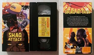 VHS: Shaq Attack: Magnetic Magic: Shaquille O'Neal mixtape, basketball - Picture 1 of 1