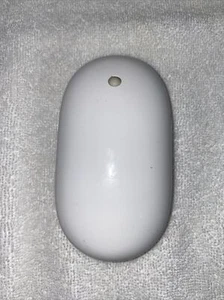 Apple A1197 Wireless Mighty Mouse - White Tested Works Great Fast Shipping - Picture 1 of 3