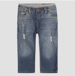Levi's Baby Boys' Murphy Pull-On Jeans - Vintage Sky Medium Wash- 9 months - Picture 1 of 2