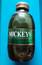 MICKEYs BIRRA STATI UNITI BOTTIGLIA VETRO 33cl SIGGILLATA TAPPO A VITE ANNI 90