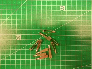 10 Stück Gabelkopf M2 Federstahl Bolzen 1,55mm Gabelköpfe Anlenkung 10 Stück - Bild 1 von 2