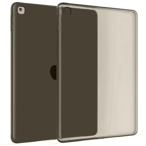 Trasparente Silicone Custodie Gomma Caso per Apple iPad Mini 4 & 5 in Nero - Foto 1 di 6