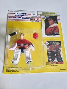 1993 NHL Staring Lineup MONTREAL CANADIANS PATRICK ROY ROOKIE STARTING LINEUP - Picture 1 of 2
