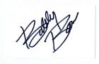 Bobby Bare Signed 5x3 Autographed Index Card IDC Country Singer Music #01