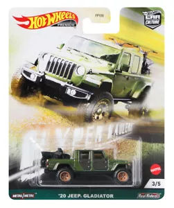 '20 Jeep Gladiator Hyper Haulers Car Culture 1:64 Hot Wheels GRJ86 FPY86 - Foto 1 di 1
