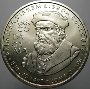 Portugal, 200 Escudos Commemorative 1998, Vasco da Gama, UNC - Picture 1 of 2