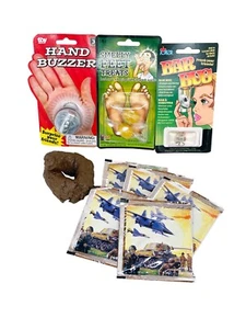 Práctico Kit de Broma 1 - Zumbador de Mano Falsa Caca Mordaza Broma Truco - Imagen 1 de 6