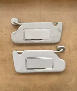 2006-2013 Chevrolet Impala Sun Visor Gray Set Of 2 OEM - Picture 1 of 10