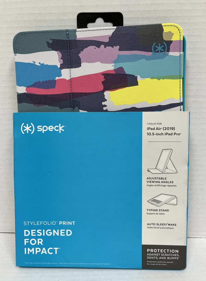 Speck 128701-8439 Air Brush Stripe Folio Protective Case iPad Air#4348 Z55 B7