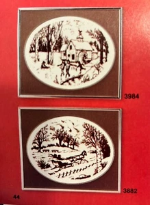 Artcraft Concepts Set of 2 Snow Scene Etching Kit - Picture 1 of 6