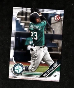 JULIO RODRIGUEZ RC 2019 Bowman Draft #BD-60 Seattle Mariners MINT QUANTITY - Picture 1 of 2