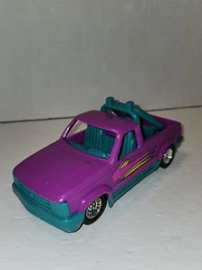 Sharp Vintage Plastic Tootsie Toy USA Custom Cruiser Two Tone Purple Turquoise - Picture 1 of 10