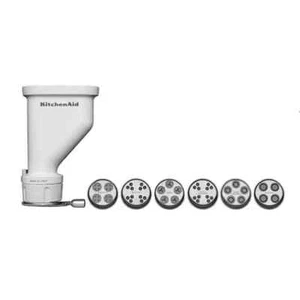 Weiß Gourmet Pasta Presse Befestigung für KitchenAid Standmixer - Bild 1 von 1
