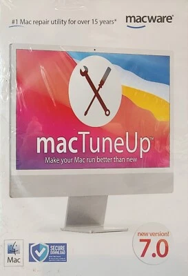Macware MacTuneUp 7.0.3 - Make Your Mac Run Better Than New NIB - Image 1 of 2