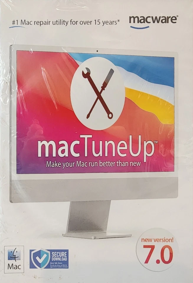 Macware MacTuneUp 7.0.3 - Make Your Mac Run Better Than New NIB - Image 1 of 2