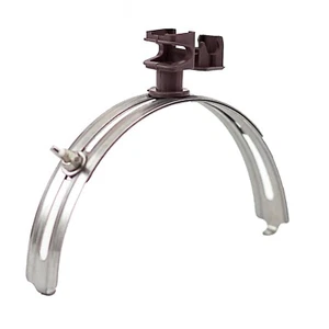 Protección contra rayos soporte de tubería de techo primer ladrillo ajustable acero inoxidable Niro (marrón) - Imagen 1 de 3