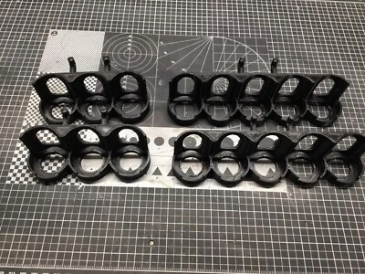 Hobby 3D Printed- (2) 3 PK/5PK Paint Holders for Peg Board .17ml-.5 Oz Foto 1 de 3