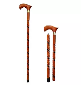 Bastones de madera accesorios regulares bastones de madera regalo para hombres/mujeres/papá - Imagen 1 de 7