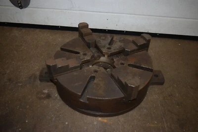 Horton 型号 60 车床 Chuck 4 颚颚 16 英寸直径 — 第 1/4 张图片