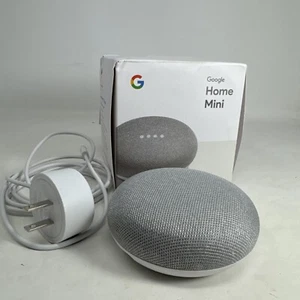 Google H0A Nest Home Mini Smart Voice Assistant w/ Power Cord + Box - Picture 1 of 5