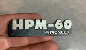 RICAMBI Pioneer HPM-60 Manopola, Medio, Tweeter Super-Tweeter, Badge/Logo - Foto 1 di 17