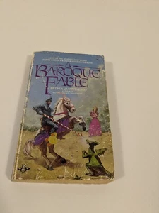 A Baroque Fable 1986 paperback Chelsea Quinn Yarbro Historical Fantasy Vintage - Picture 1 of 4