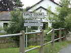 Photo 6x4 Earls Colne Village Name sign On the A1124 Lower Holt Street at c2018