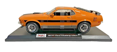 Ford Mustang Match 1970 1-Maisto diecast edición especial escala 1:18 en caja - NUEVO Foto 1 de 4