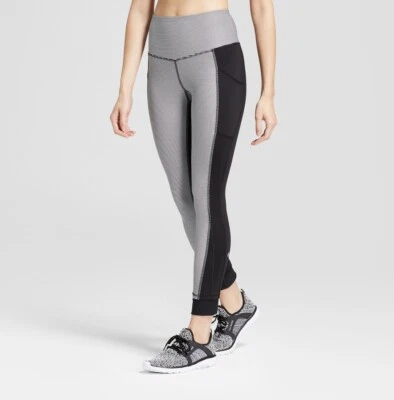 Women's Striped Embrace 7/8 High-Waisted Leggings - C9 Champion - Photo 1/3