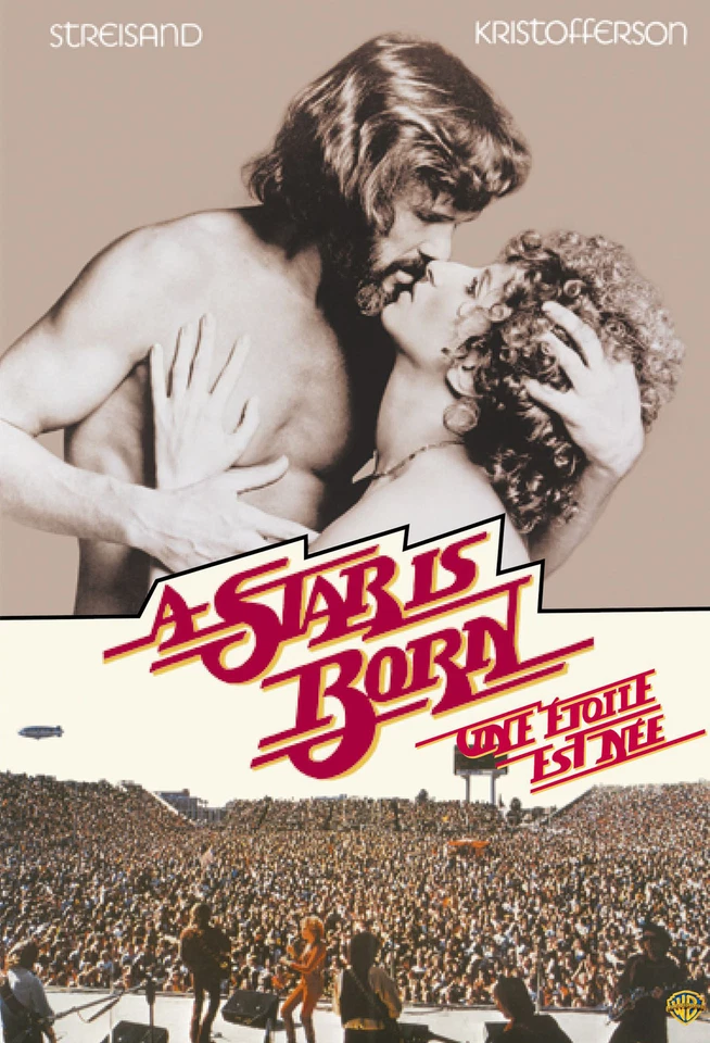 A Star Is Born (DVD, 1976)REGION 1 DVD - Image 1 of 1
