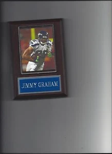 JIMMY GRAHAM PLAQUE SEATTLE SEAHAWKS FOOTBALL NFL - Picture 1 of 1