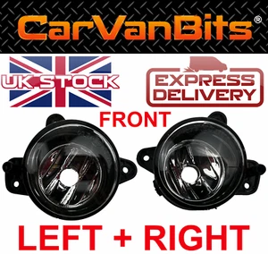 FOR VW POLO 9N 2001-2009 TOUAREG 2002-2010 FRONT FOG SPOT LIGHT LAMP PAIR - Picture 1 of 6